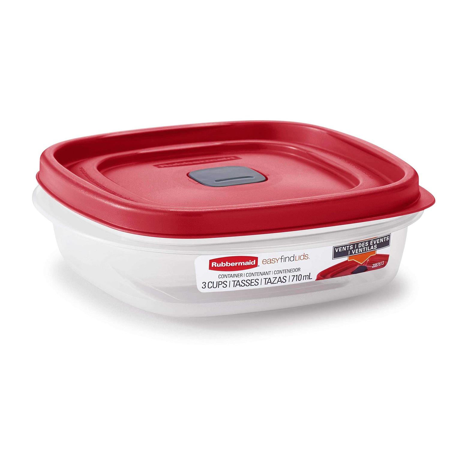 Rubbermaid Easy Find Food Storage Container