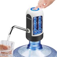 eSeedy Water Dispenser Automatic Electric Drinking Water Pump for 5 Gallon Water Bottle and Water Jugs