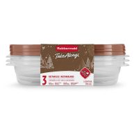 Rubbermaid TakeAlongs Rectangle Storage Set