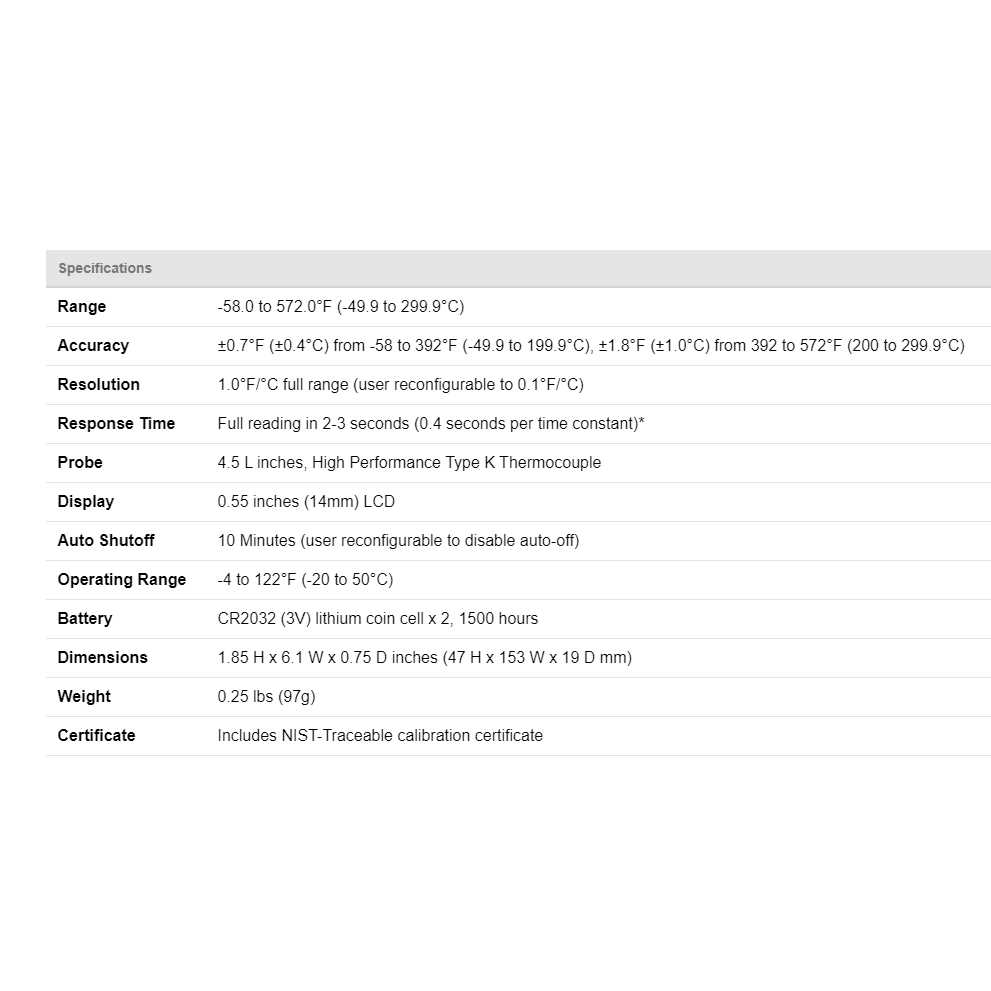 ThermoWorks Classic Super-Fast Thermapen - Image 5