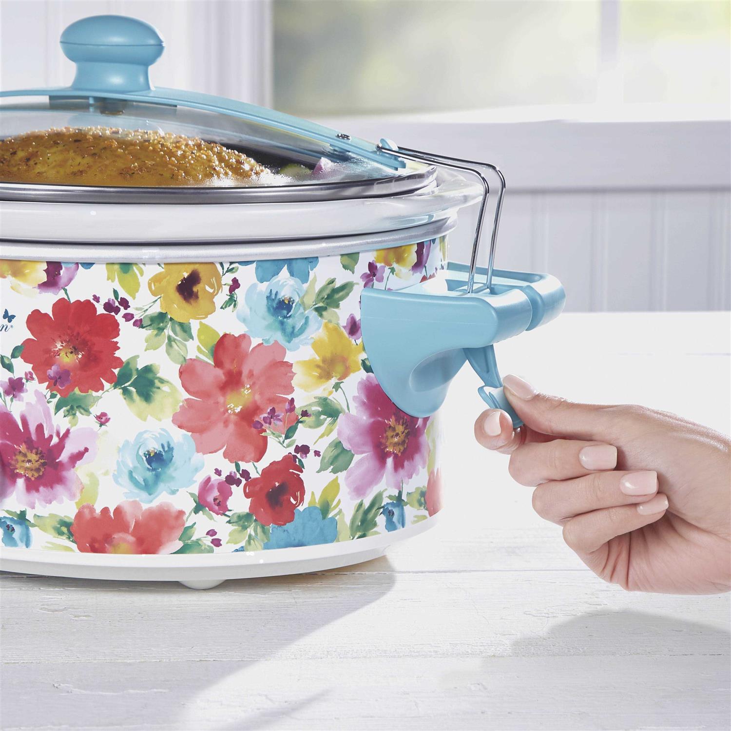 The Pioneer Woman 6 Quart Portable Slow Cooker 33062 - Image 2