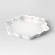 Wondershop 10.92×12 Christmas Snowflake Serving Plate