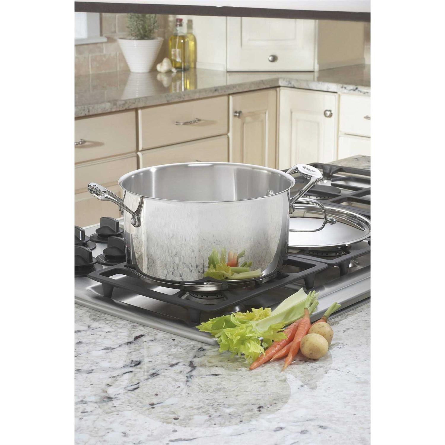 Cuisinart Chef&s Classic Stainless Stockpot with Cover - Image 3