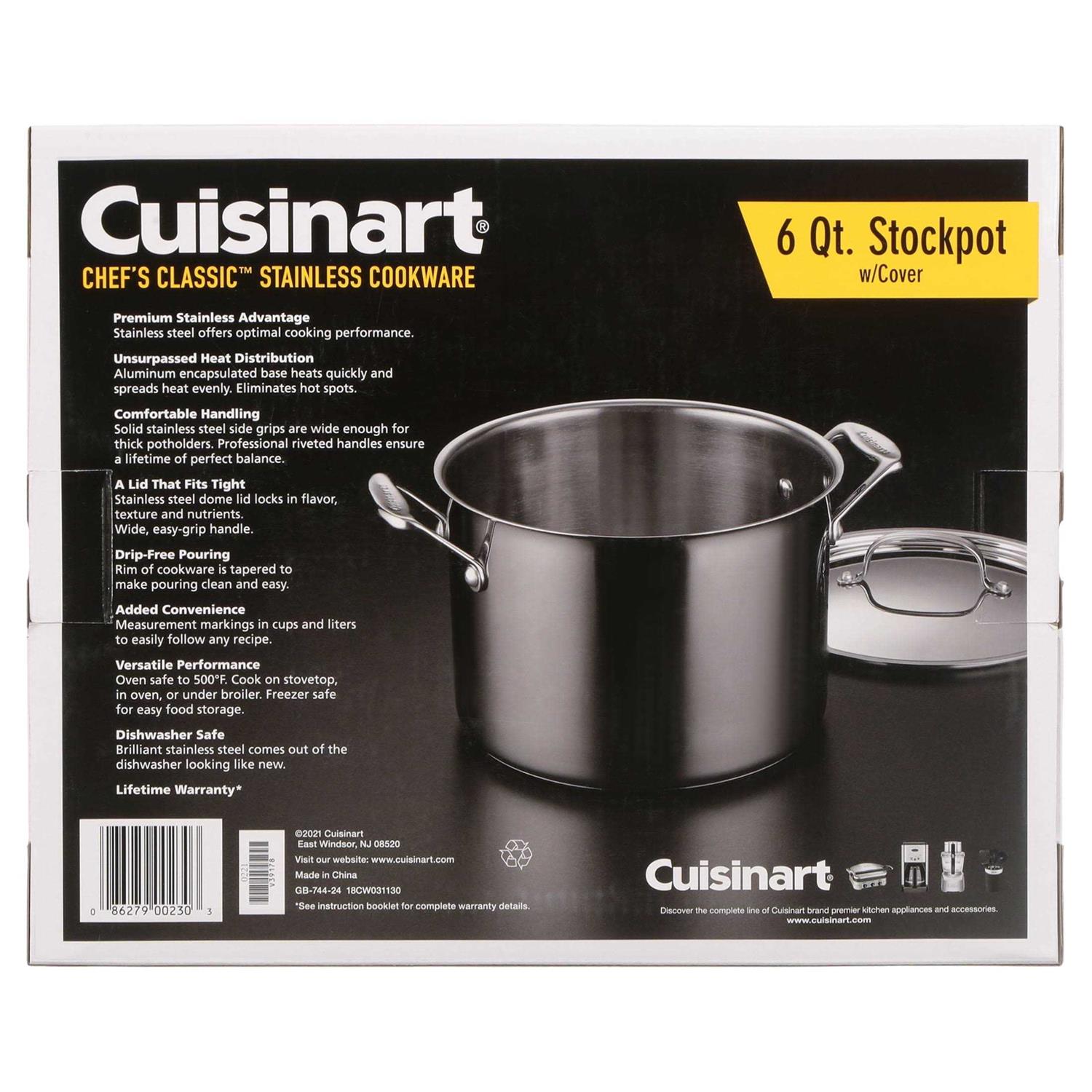 Cuisinart Chef&s Classic Stainless Stockpot with Cover - Image 5