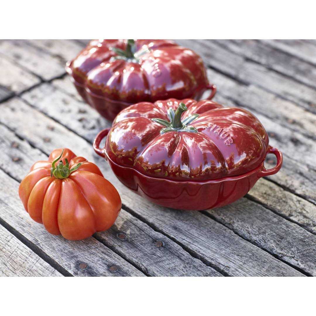 Staub 16 oz Ceramic Petite Tomato Cocotte - Image 3