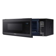 Samsung 1.1 cu. ft. Black Stainless Smart SLIM Over-the-Range Microwave