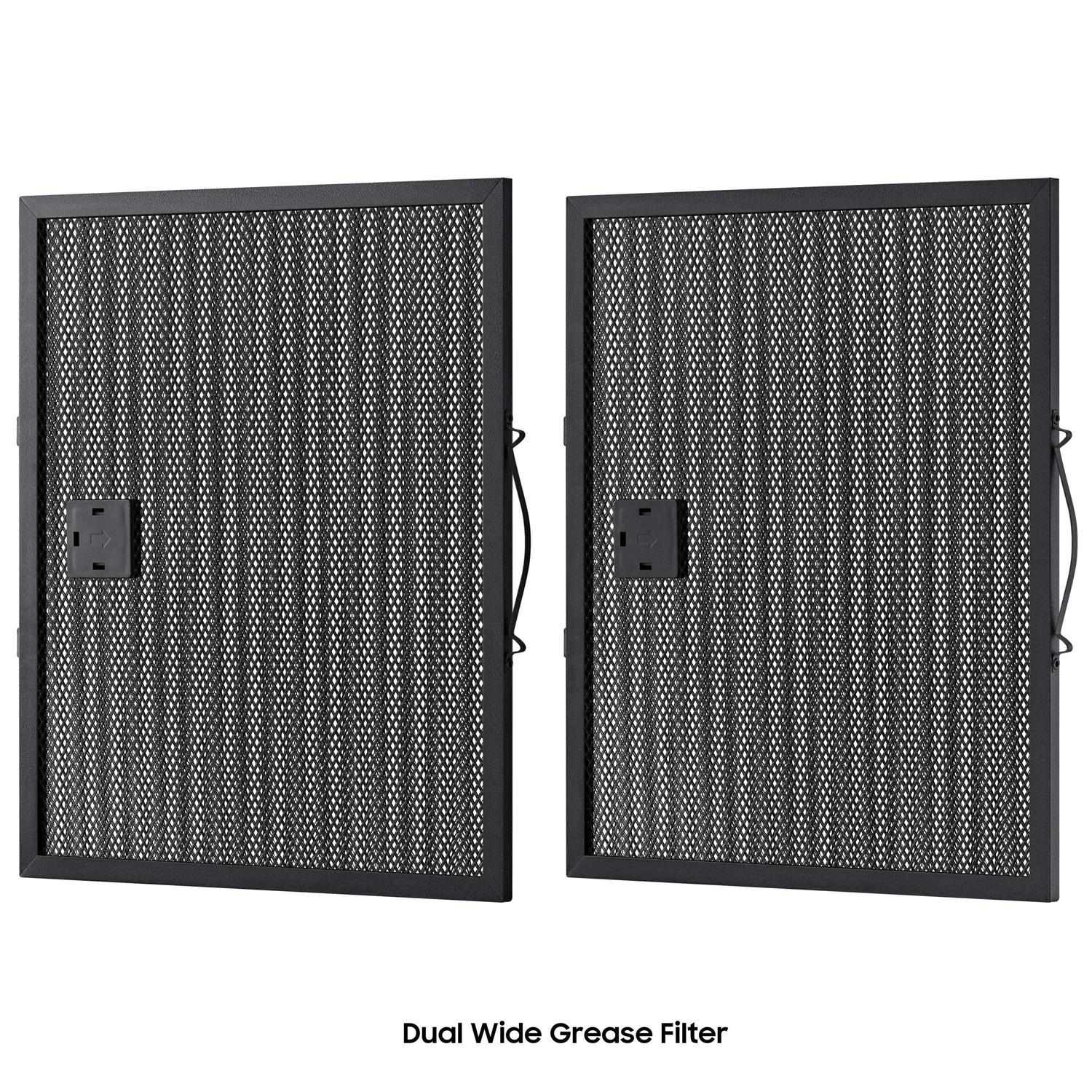 Samsung 1.1 cu. ft. Black Stainless Smart SLIM Over-the-Range Microwave - Image 4