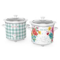 The Pioneer Woman Slow Cooker 1.5 Quart Twin Pack Floral and Vintage Floral