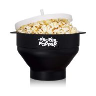 The Original Proper Popper Microwave Popcorn Popper Silicone Popcorn Maker
