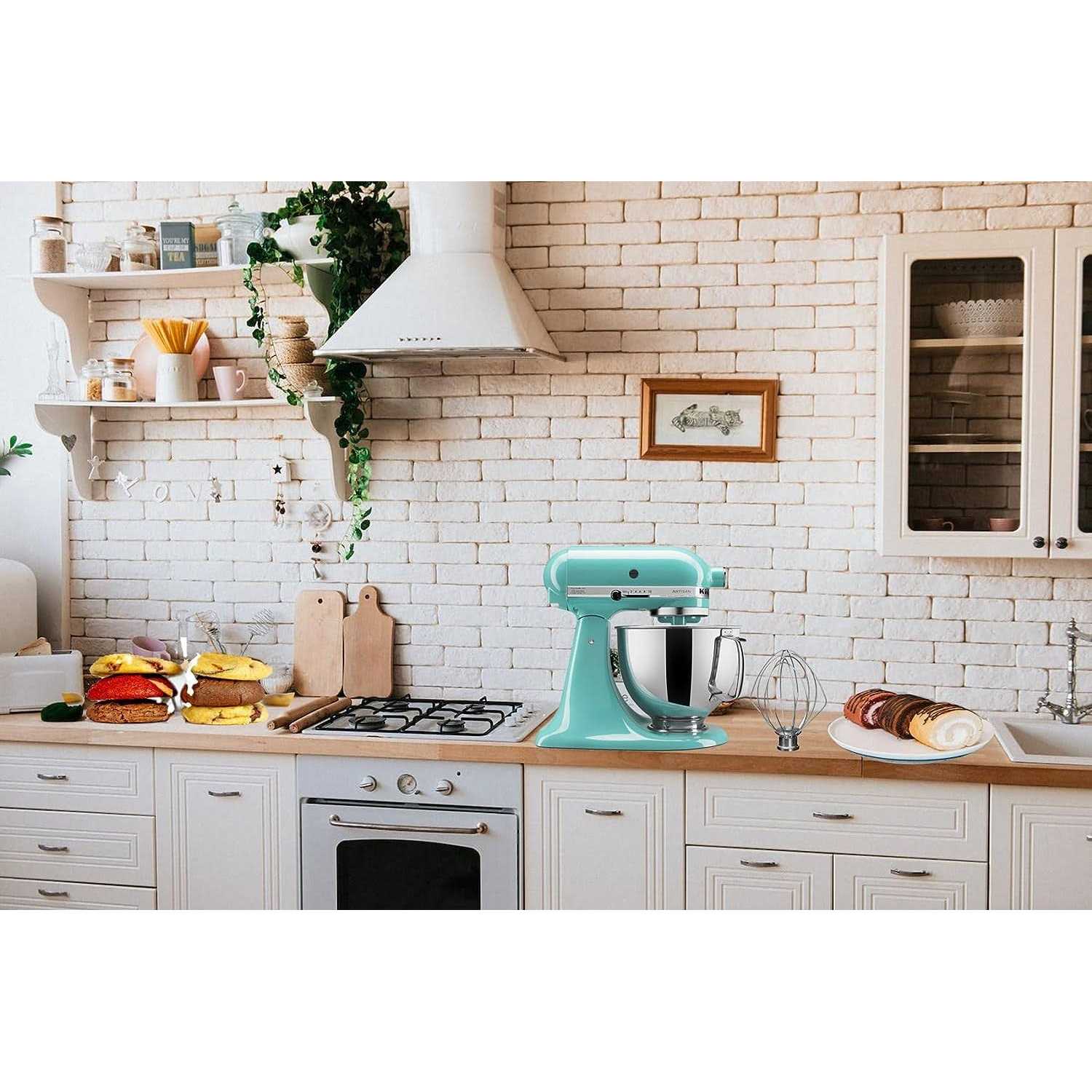 TIZZE 6-Wire Whip Attachment Fits KitchenAid Tilt-head Stand Mixer Replace K45WW - Image 5