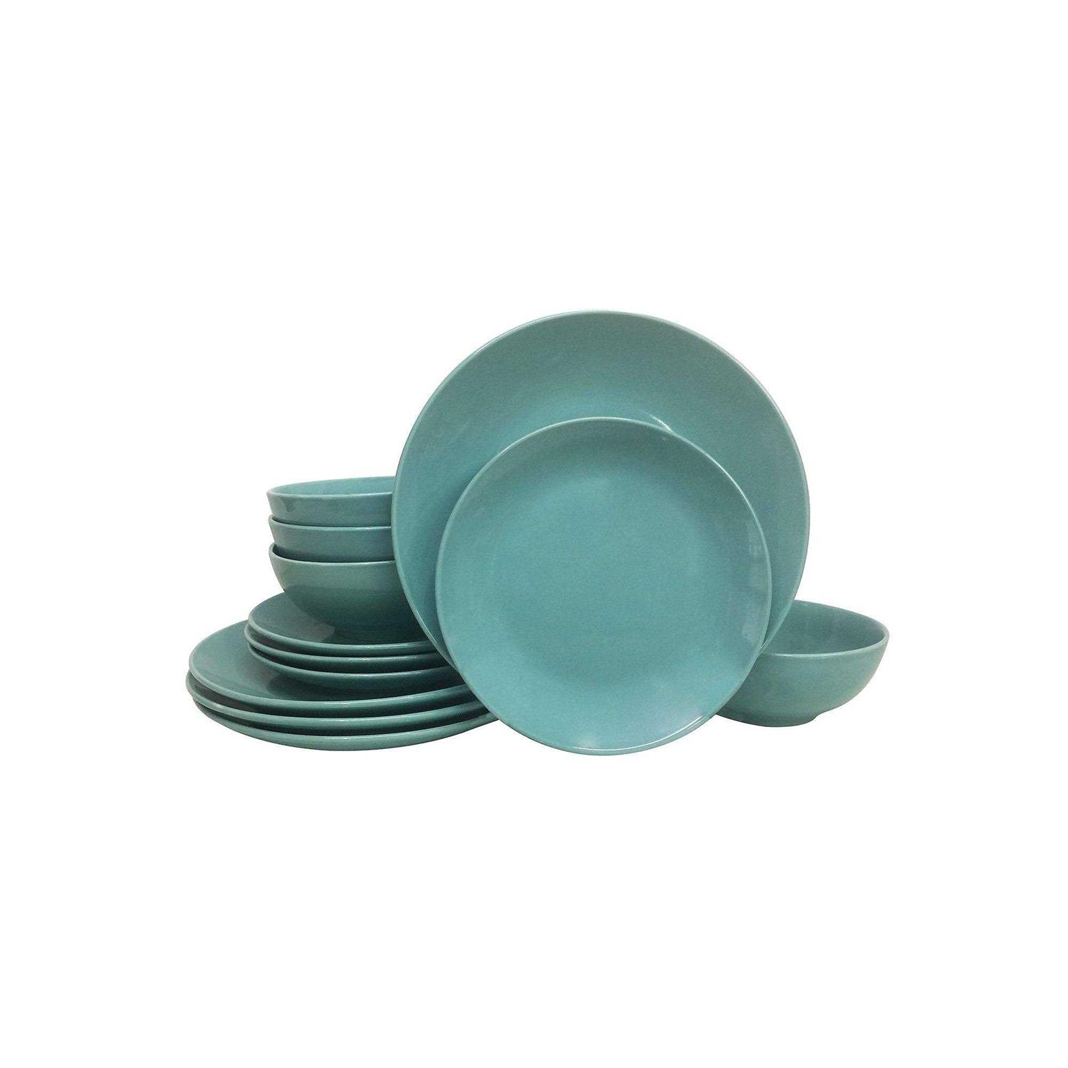 The Big One Solid Coupe 12-pc. Dinnerware Set