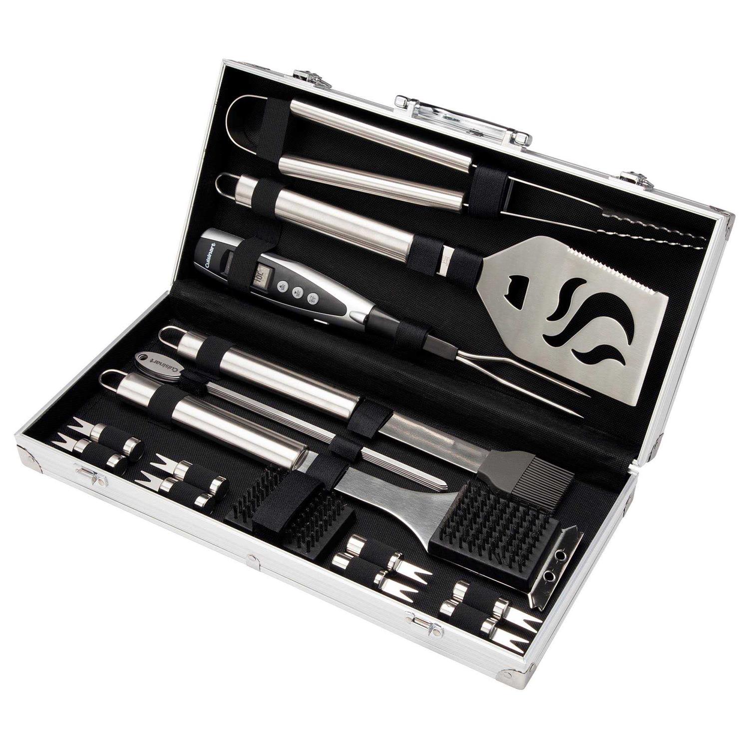 Cuisinart Deluxe 20-Piece Grill Tool Set