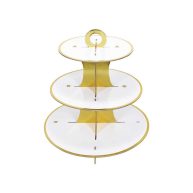 Spritz Cardboard 3-Tier Cupcake Stand