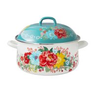 The Pioneer Woman Fancy Flourish Enamel on Steel Dutch Oven