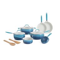 The Pioneer Woman Classic Ceramic Breezy Blossom Cookware Set