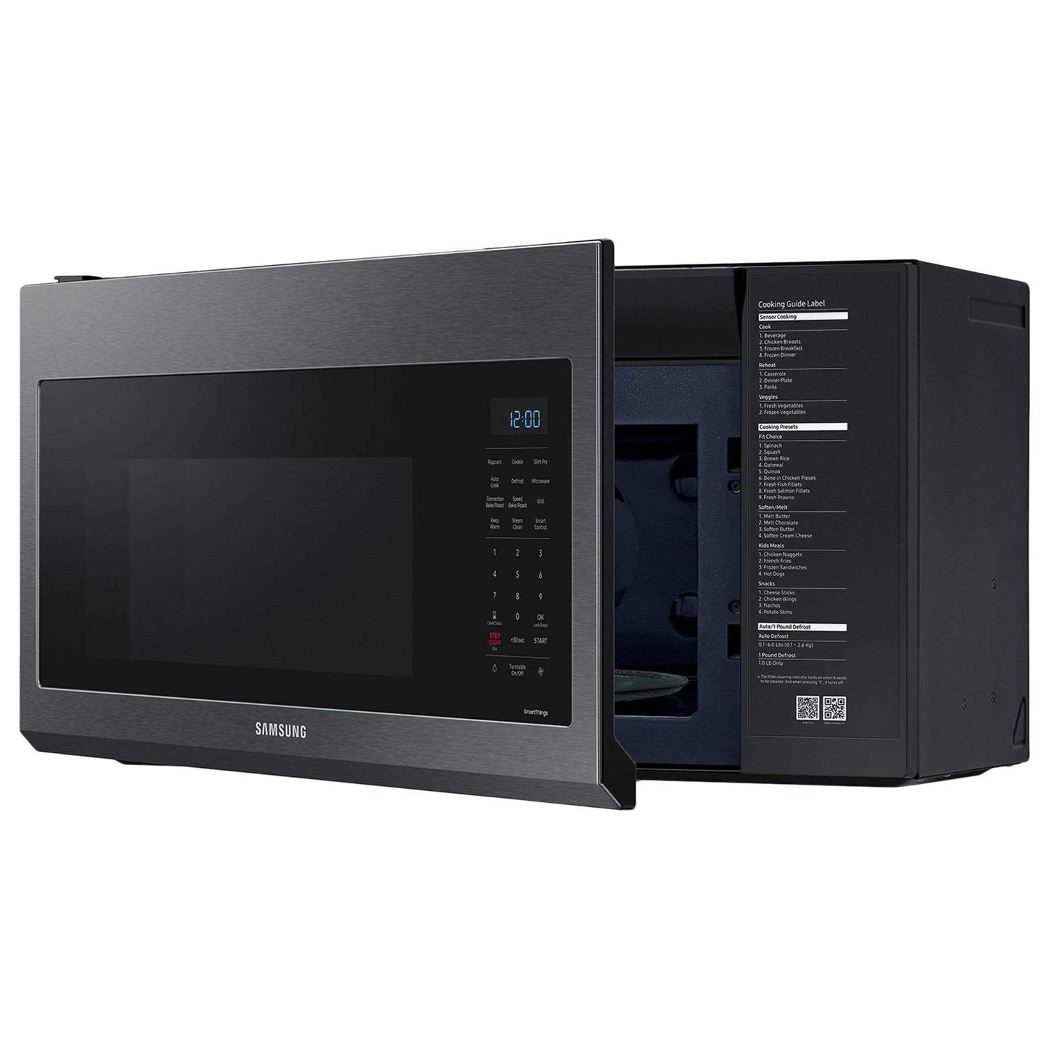 Samsung 1.7 cu. ft. Over-the-Range Microwave with Convection MC17T8000CG - Image 2