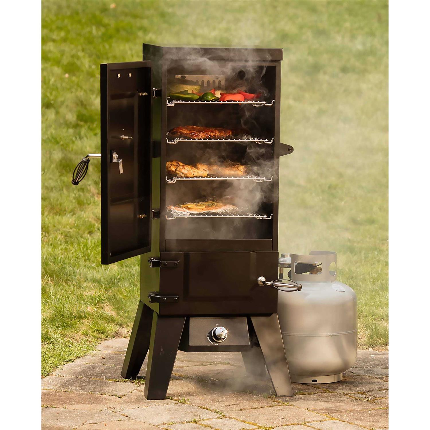 Cuisinart Vertical Propane Gas Smoker - Image 5