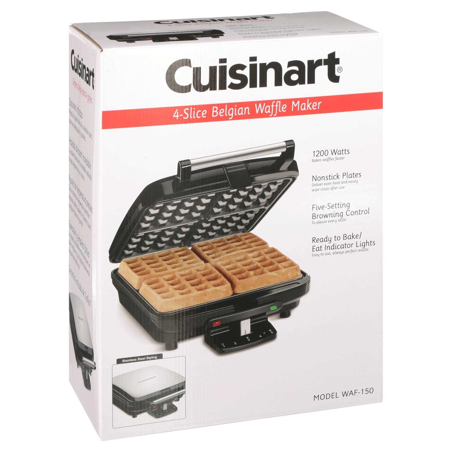Cuisinart 4 Slice Belgian Waffle Maker - Image 5