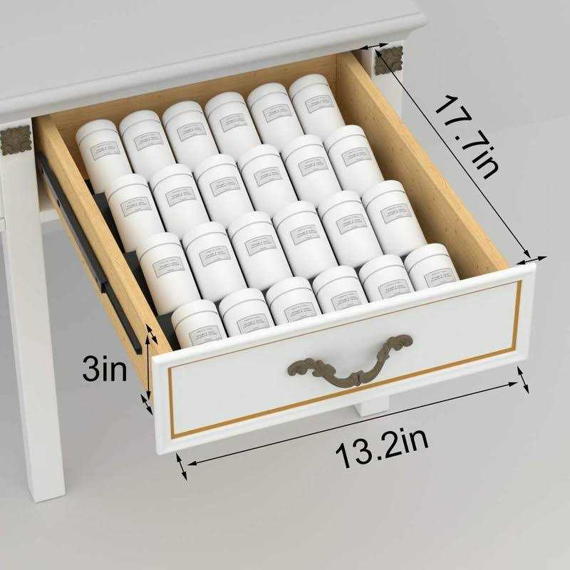 Spaceaid Spice Rack Organizer with 28 Spice Jars, 386 Spice Labels, Chalk Marker and Funnel Set for Cabinet, Countertop, Pantry, Cupboard or Door - Image 2