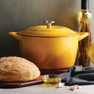Tramontina 7 Qt. Enameled Cast Iron Round Dutch Oven