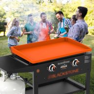 Upgraded Silicone Griddle Cover Mat Full-edge for Grill 36 Blackstone