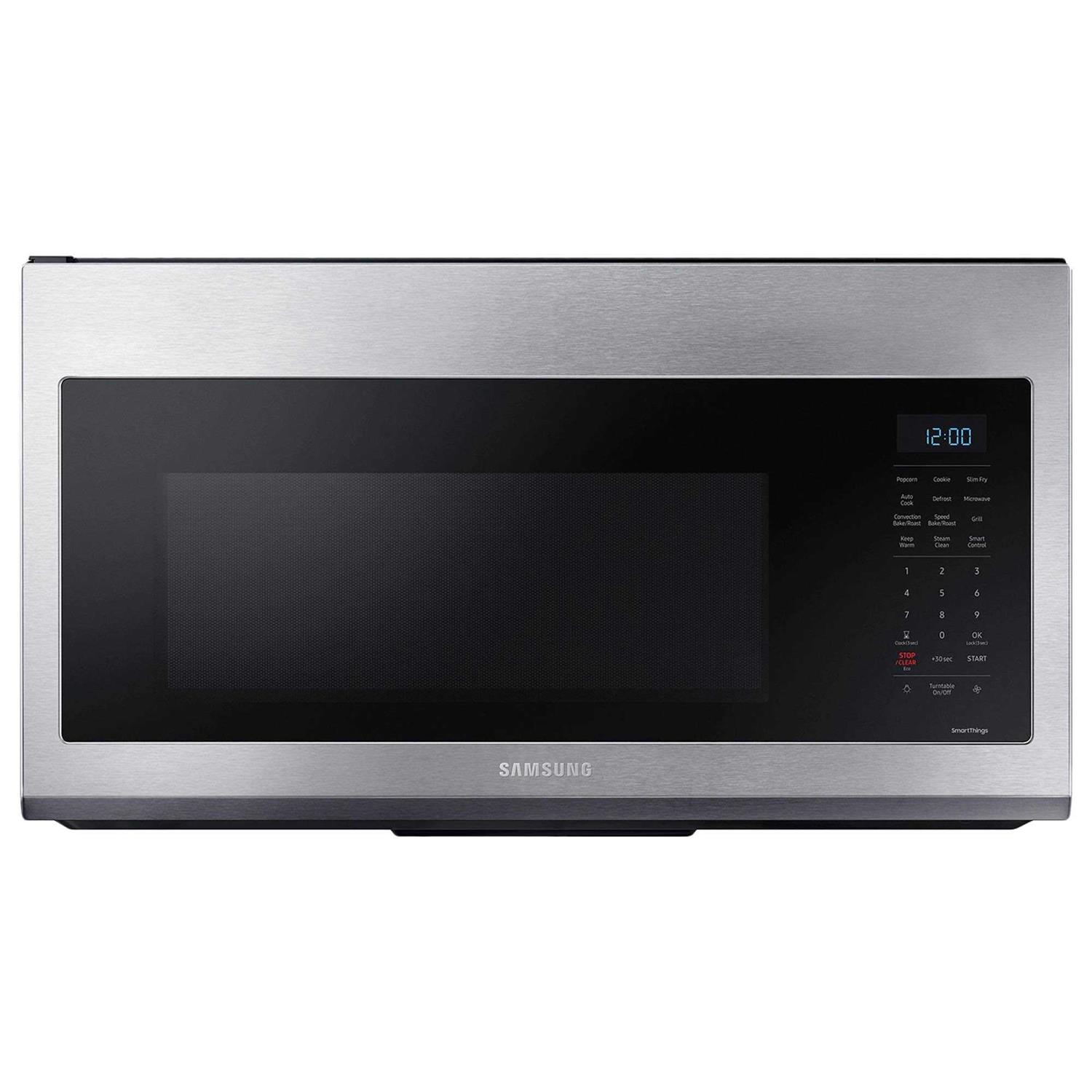 Samsung 1.7 cu. ft. Stainless Steel Over the Range Convection Microwave MC17T8000CS