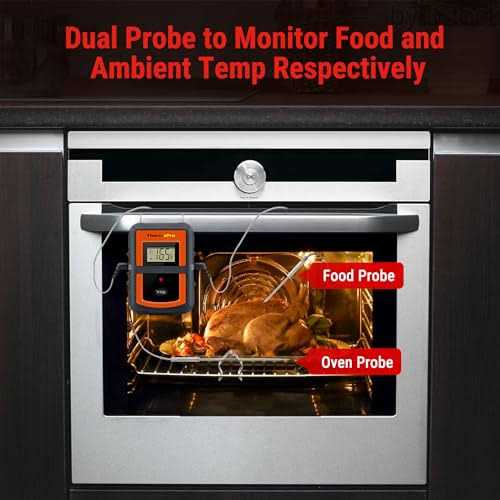 ThermoPro TP08 Wireless Remote Kitchen Cooking Meat Thermometer Dual Probe for BBQ Smoker Grill Oven - Image 4