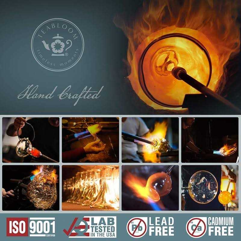 Teabloom Stovetop & Glass Teapot with Removable Loose Tea Glass Infuser - Image 2