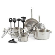 T-fal Cook Strain Stainless Steel Cookware Set