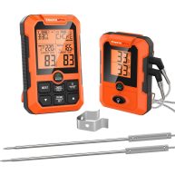 ThermoPro Wireless Meat Thermometer of 500FT Dual Probe Meat Thermometer for Smoker Oven