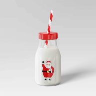 Wondershop 12oz Christmas Tumbler with Straw
