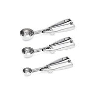 Wddeevoi 3 Pack Ice Cream Scoop Cookie Scoop Set Small/medium/large