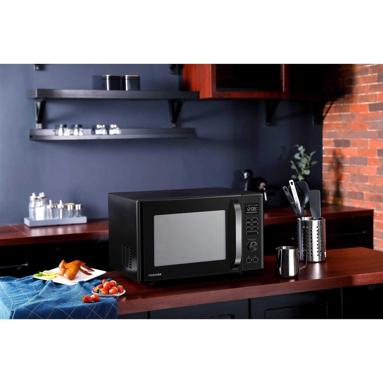 Toshiba 1.0 Cu ft Multi-Function 6 in 1 Microwave - Image 2