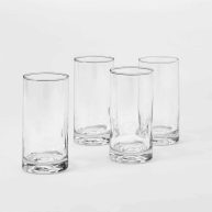 Threshold 4pk Glass Telford Tumblers