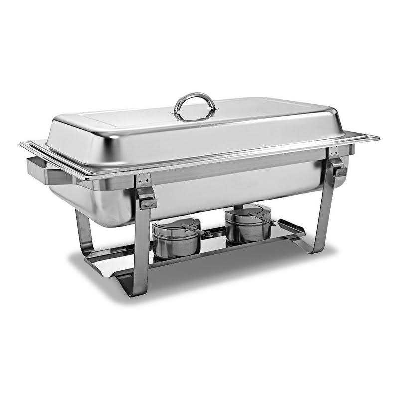 ROVSUN 8 Qt Stainless Steel Chafing Dishes Buffet Set - Image 4