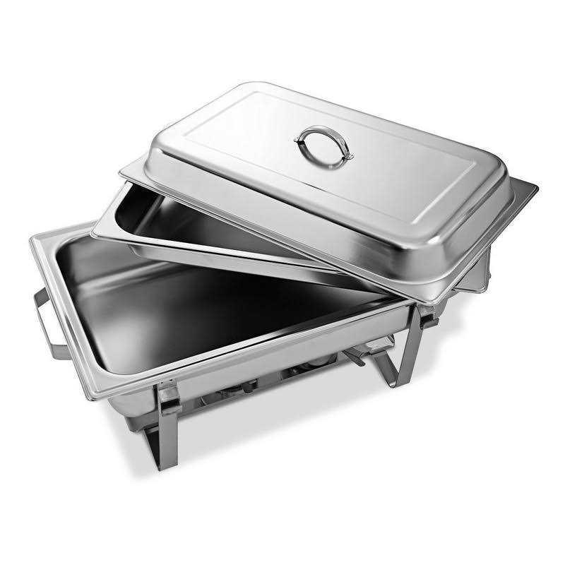 ROVSUN 8 Qt Stainless Steel Chafing Dishes Buffet Set - Image 5