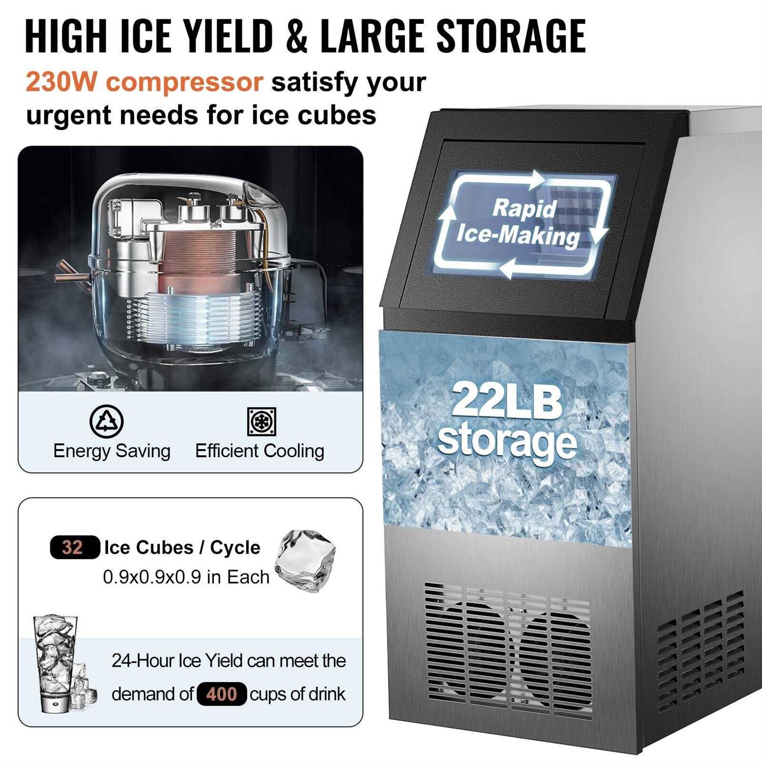 VEVOR Commercial Ice Maker - Image 2