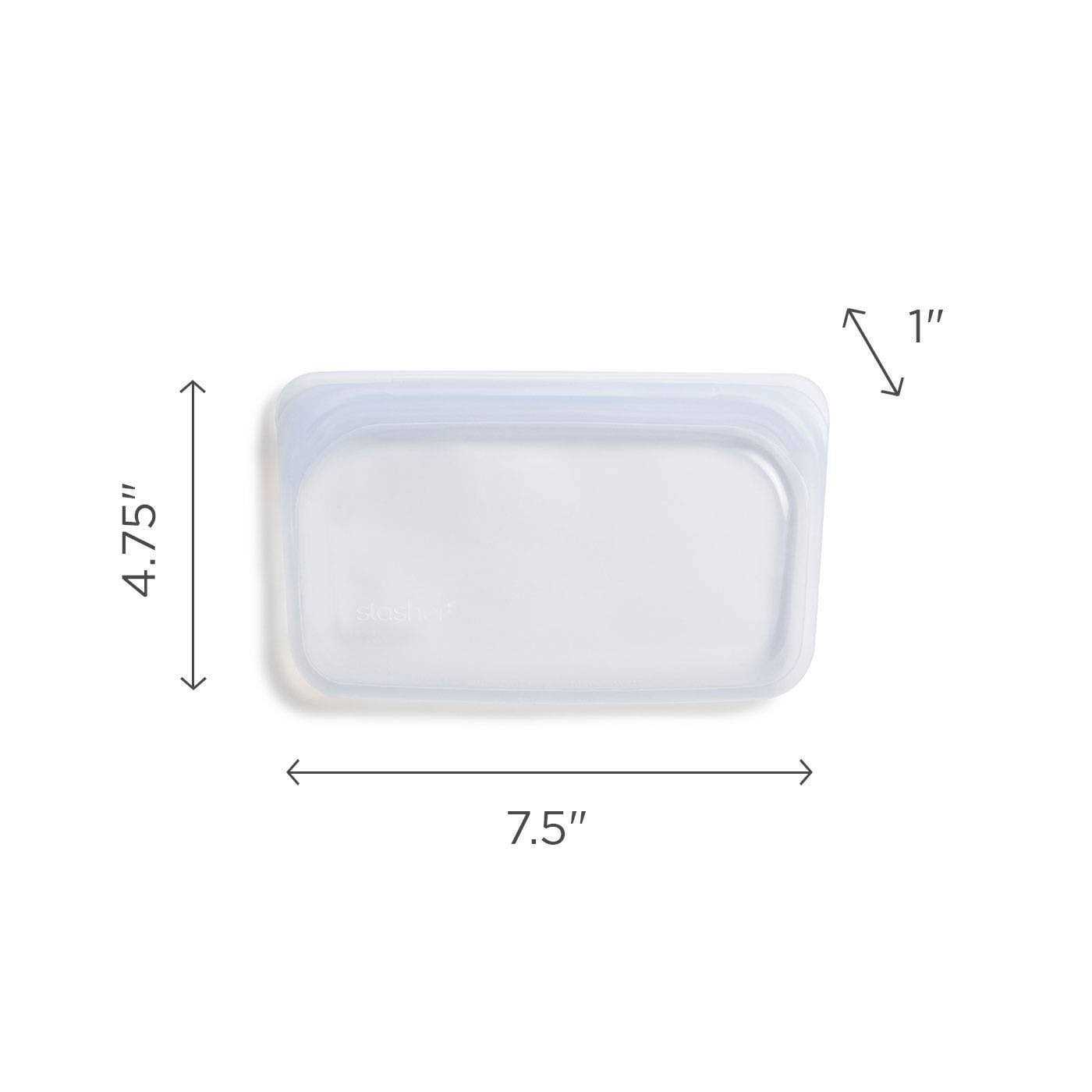 stasher Holiday Dots Reusable Food Storage Bag - Image 3