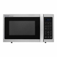 Sharp Carousel 0.9 cu. ft. Stainless Steel Countertop Microwave Oven