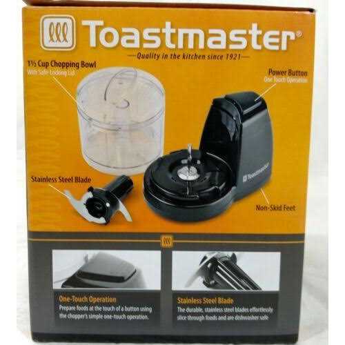 Toastmaster 1.5 Cup Mini Chopper - Image 4