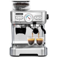 Sincreative 20 Bar All in One Espresso Machine with Grinder and Milk Frother