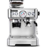 Sincreative 20 Bar All in One Espresso Machine with Grinder and Milk Frother