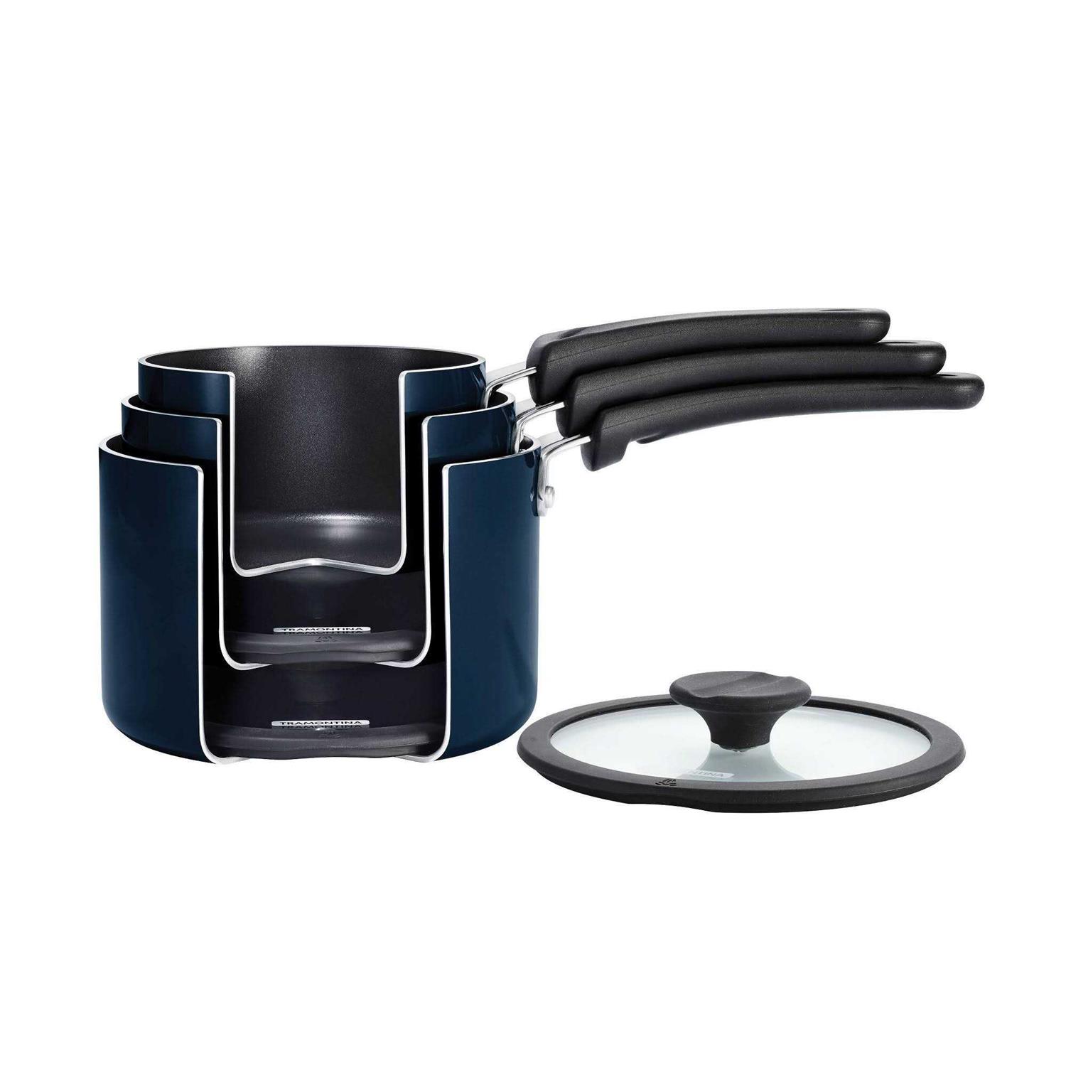 Tramontina Nesting 6-pc. Nonstick Sauce Pan Set - Image 2