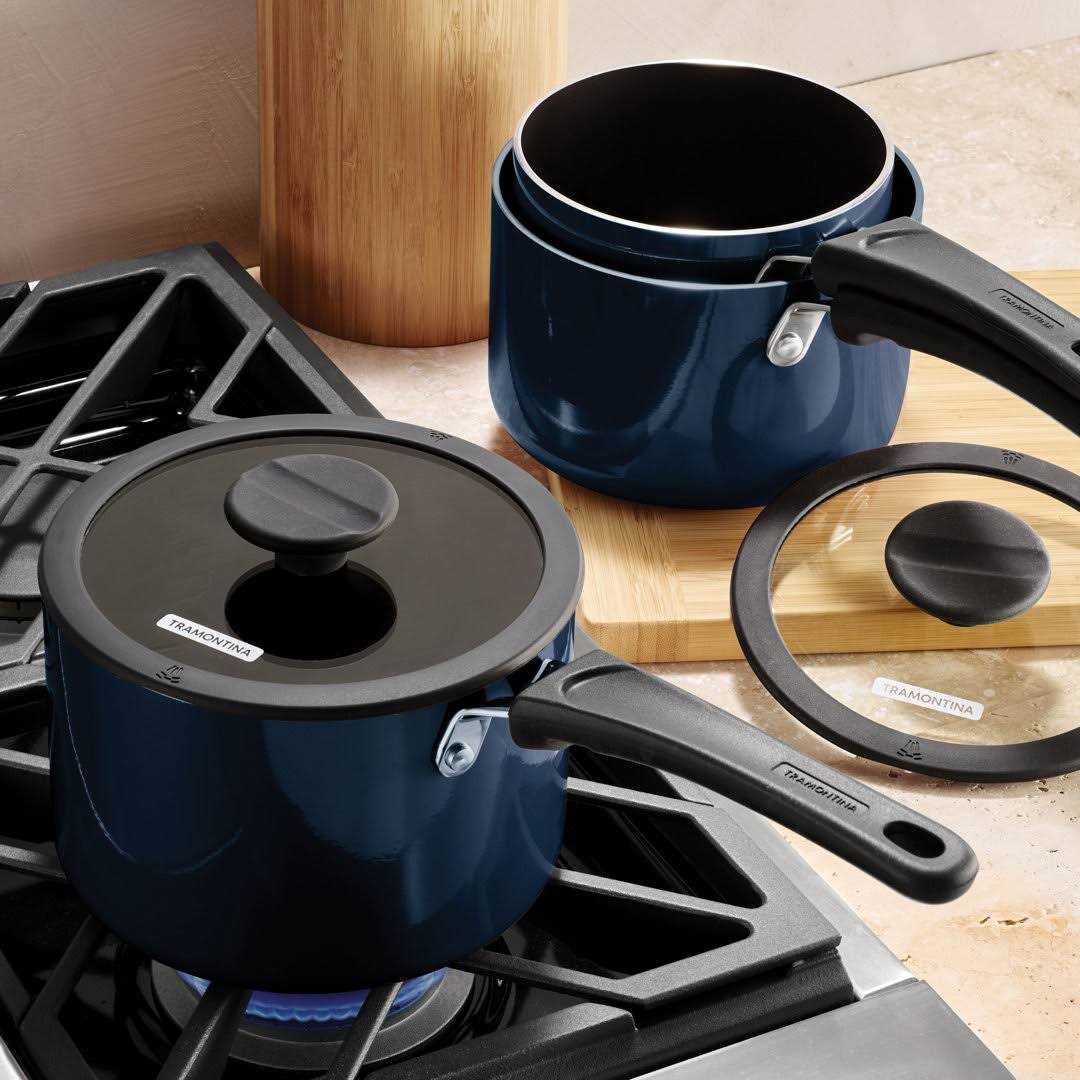 Tramontina Nesting 6-pc. Nonstick Sauce Pan Set - Image 3