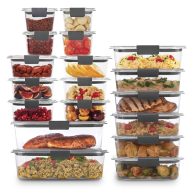 Rubbermaid Brilliance Storage 44-Piece Plastic Lids