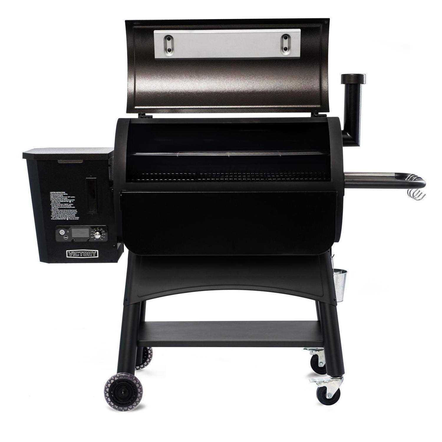 Victory 35-Inch Wood Pellet Grill with Front Shelf - Image 2