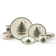 Spode Christmas Tree Collection 16-Piece Dinnerware Set