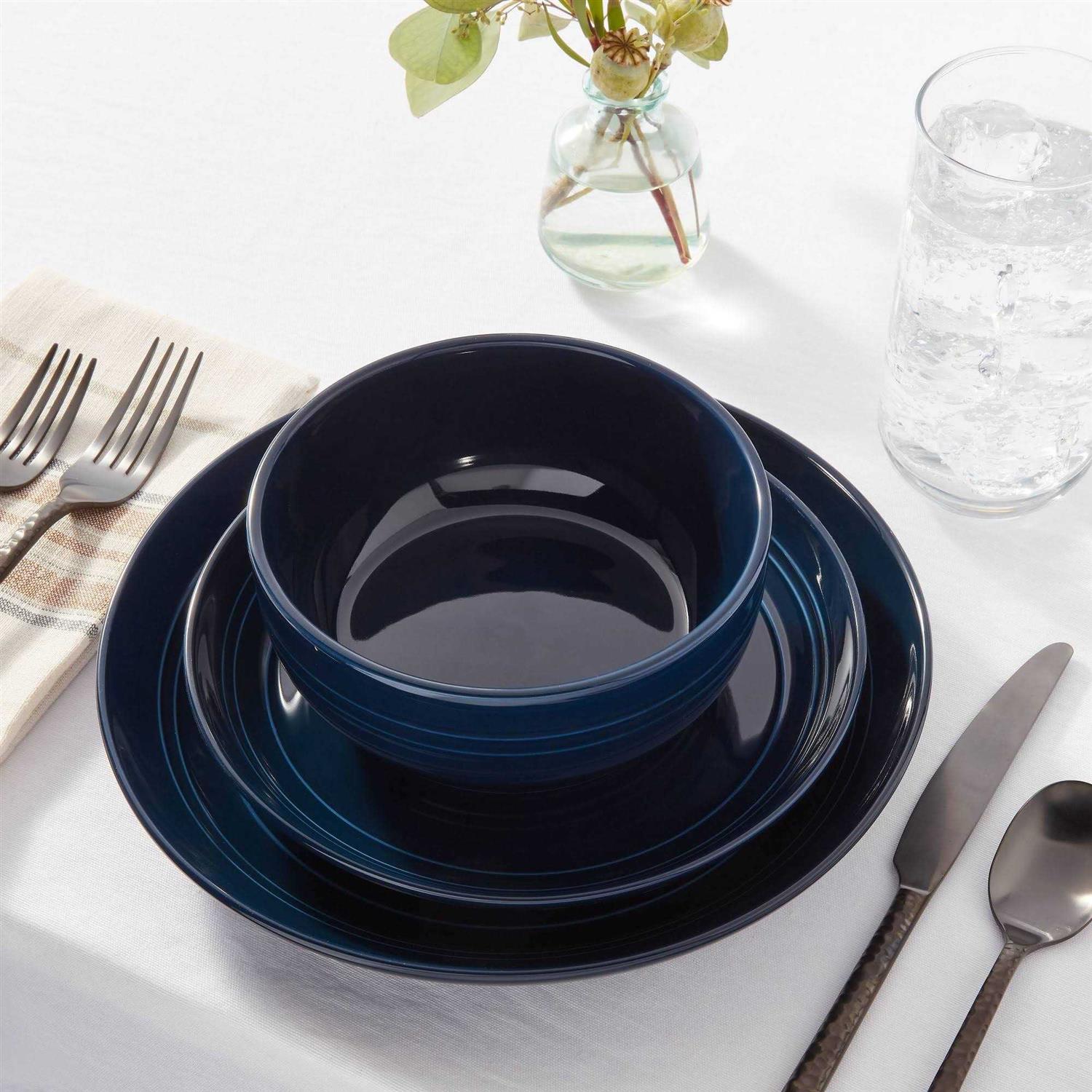 Threshold 12pc Stoneware Westfield Dinnerware Set - Image 2