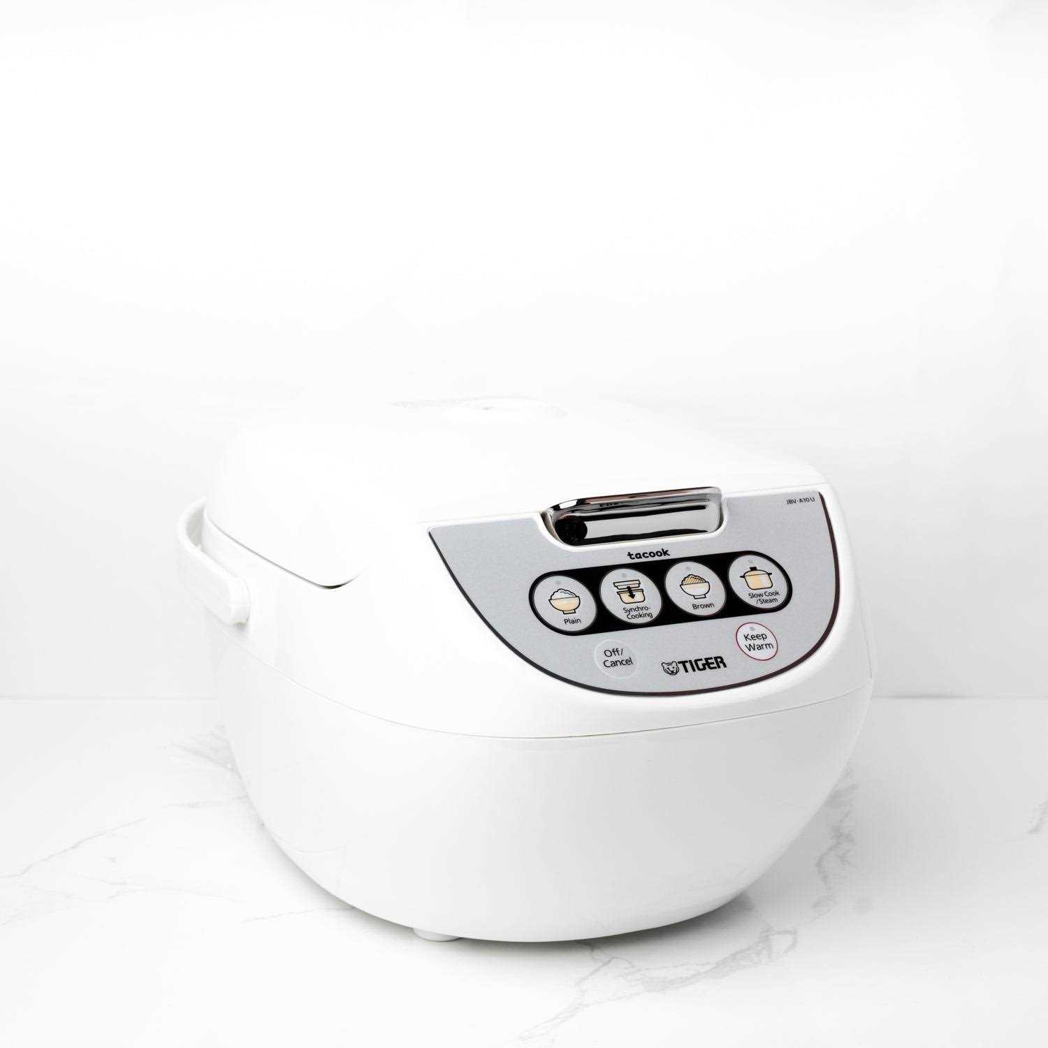 Tiger JBV-A10U 5.5-Cup Micom Rice Cooker with Food Steamer Basket - Image 3