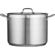 Tramontina Covered Stock Pot Gourmet Stainless Steel